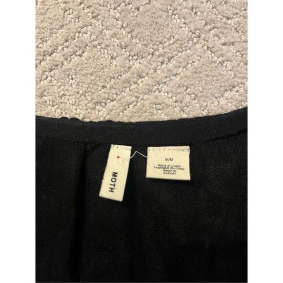 Anthropologie MOTH Short-Sleeved Wrap Sweater - Picture 3 of 5